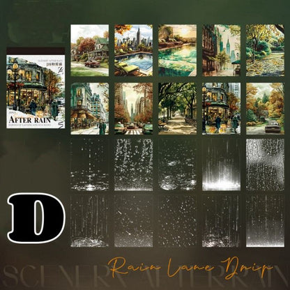 After Rain Sticker Book 20Sheets