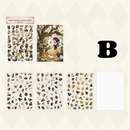 Fairy Tale Paint-by-Number Sticker Kit