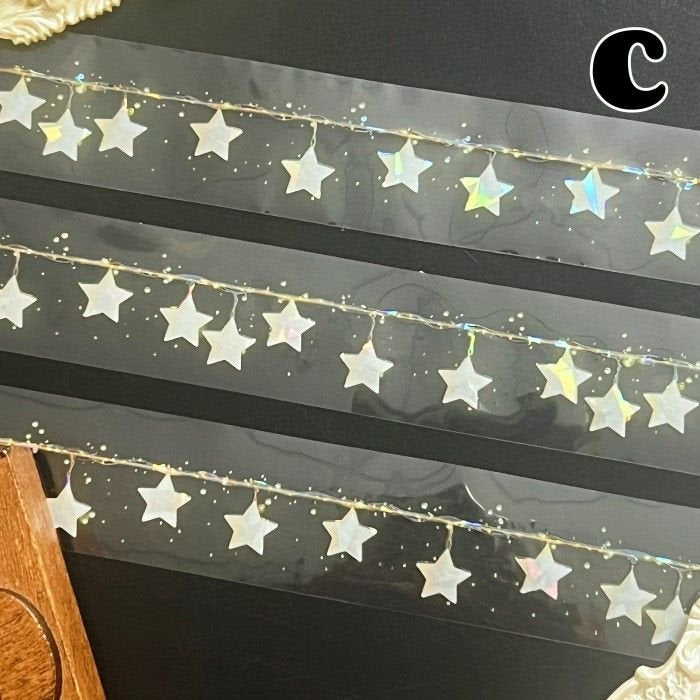 Star Curtain PET Tape Roll