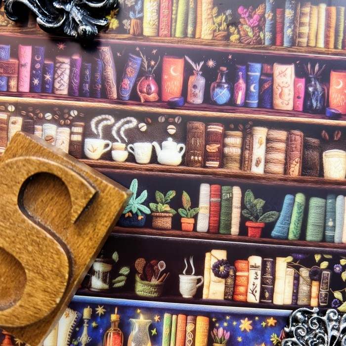 The Magician's Bookcase PET Tape Roll