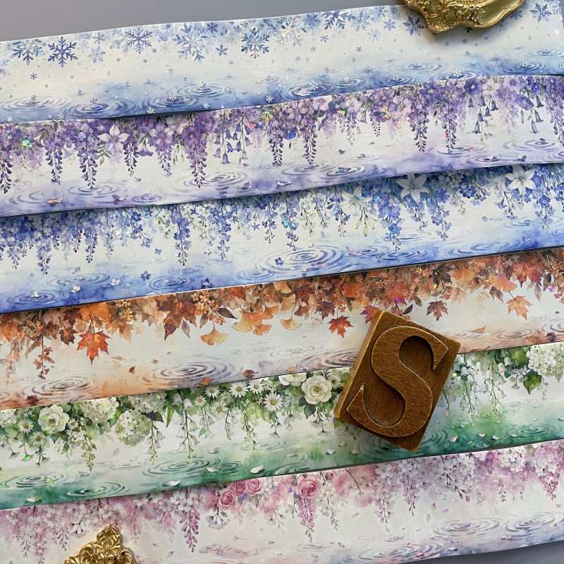 Petal Reverie Washi Tape Roll