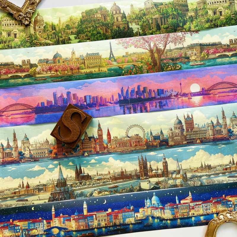 European Traveler Washi Tape Roll