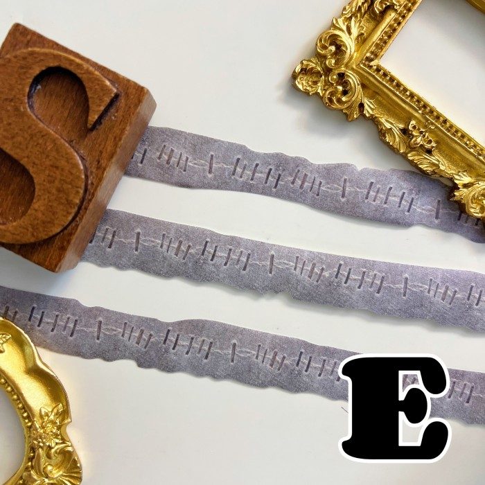 Ripped-Edge Sewing Washi Tape Roll