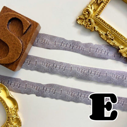 Ripped-Edge Sewing Washi Tape Roll