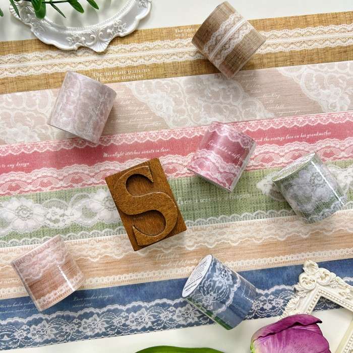 Pattern Lace Washi Tape Roll