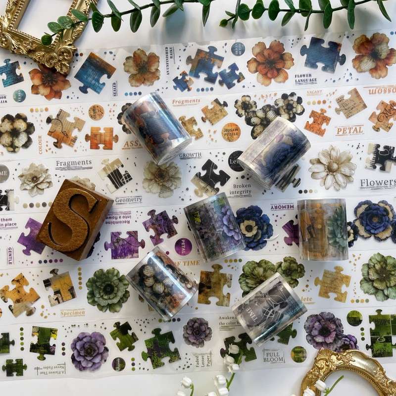 Bloom Shards PET Tape Roll