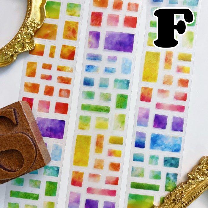 Iridescent Shapes PET Tape Roll