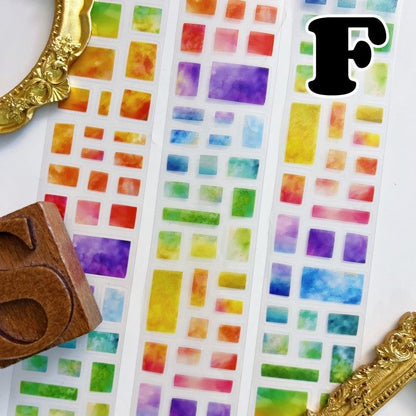 Iridescent Shapes PET Tape Roll