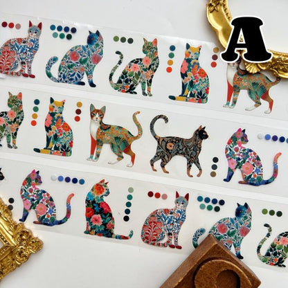 Morris Animal Imprint PET Tape Roll
