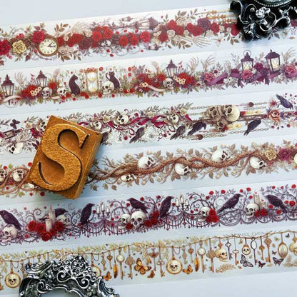 Dark Night Rose PET Tape Roll