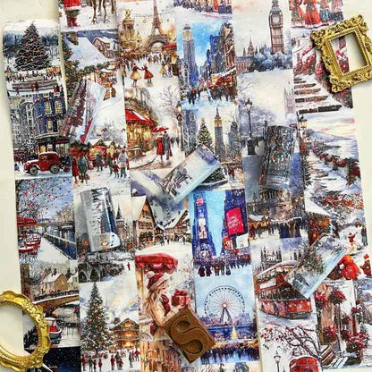 Christmas City Washi Tape Roll