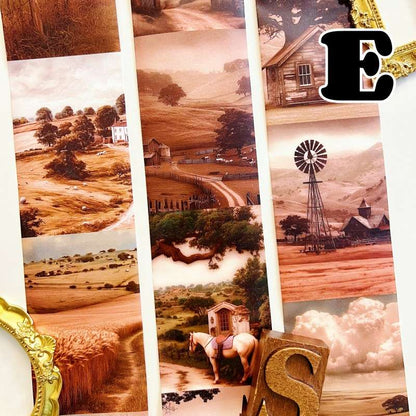 Afternoon Countryside Washi Tape Roll