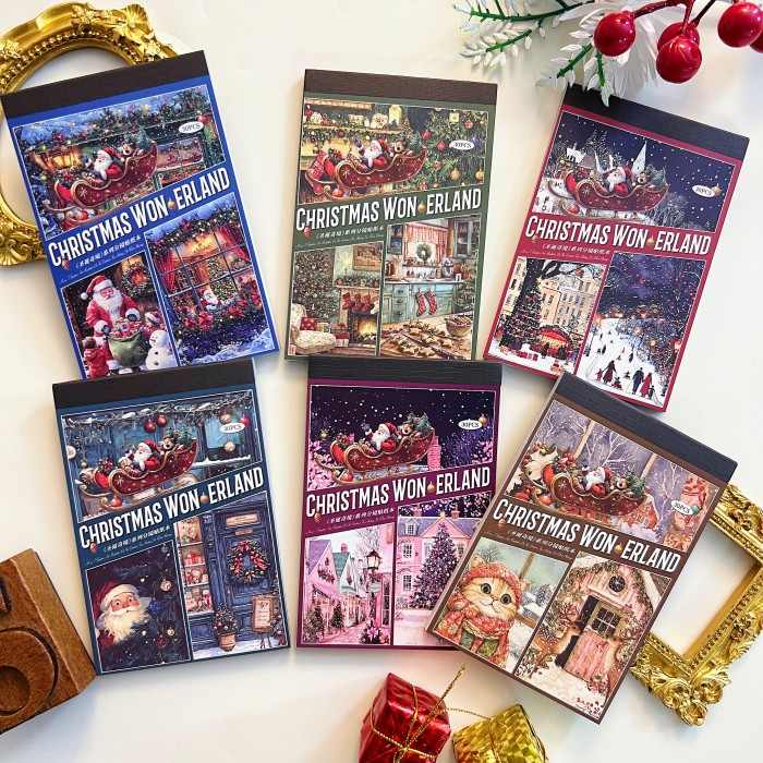 Christmas Wonderland Sticker Book 30Sheets