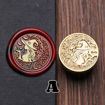 Ghostly Fright Sealing Wax Stamp