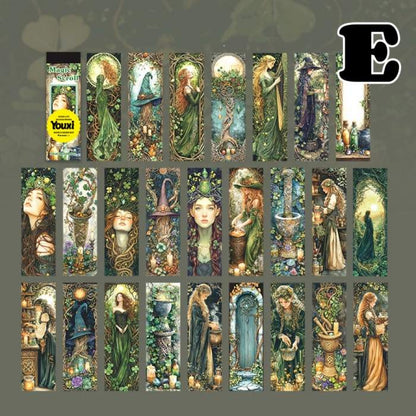 Magical Scroll Sticker Book 50Sheets