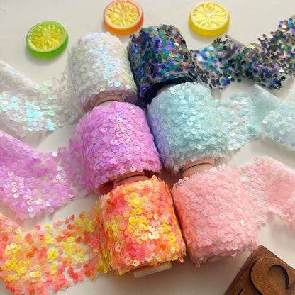 Iridescent Sequin Ribbon