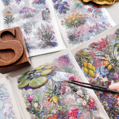 Woodsy Petal Sticker Book 20Sheets