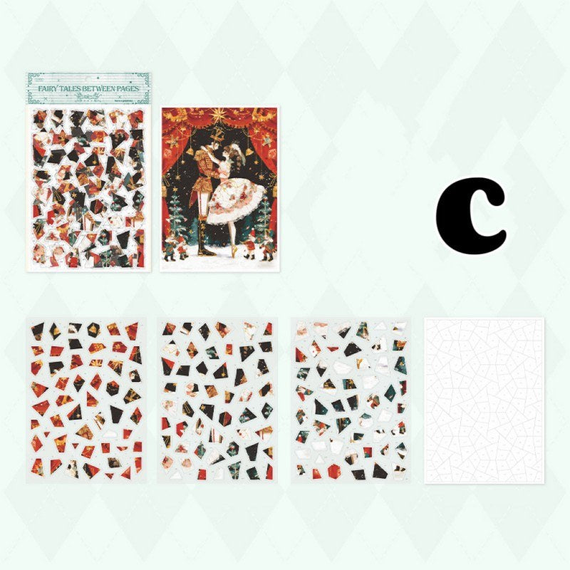 Fairy Tale Paint-by-Number Sticker Kit
