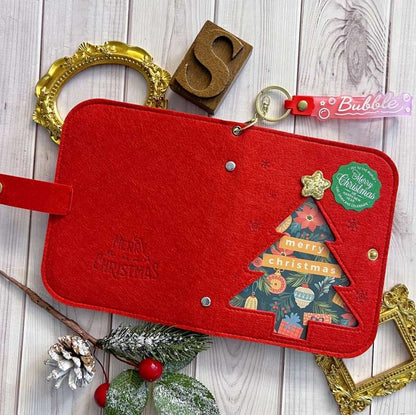 Yule Cheer Felt-Cover Journal