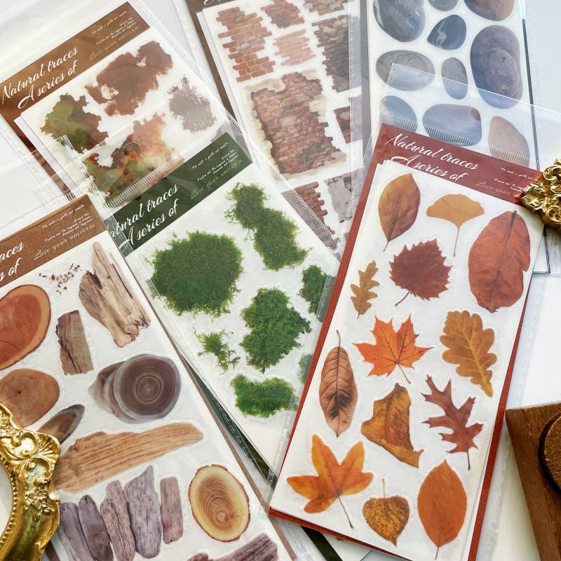 Natural Traces Transfer Sticker