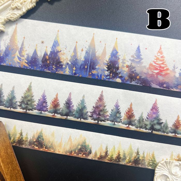 Starlight Christmas Washi Tape Set