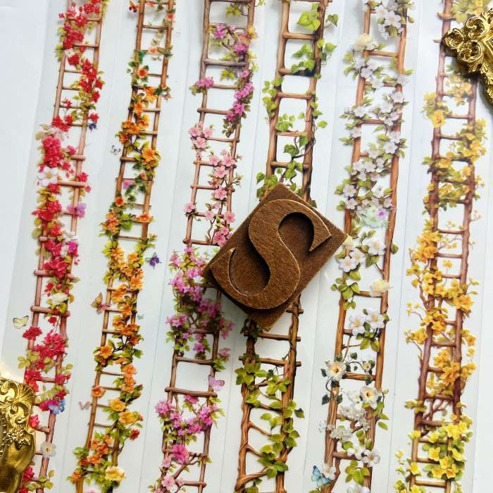 Flower Ladder PET Tape Roll