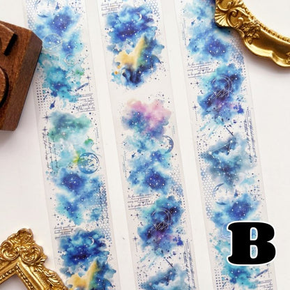 Luminous Gradient PET Tape Roll