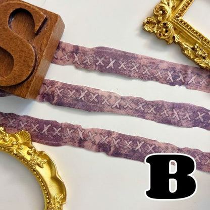 Ripped-Edge Sewing Washi Tape Roll