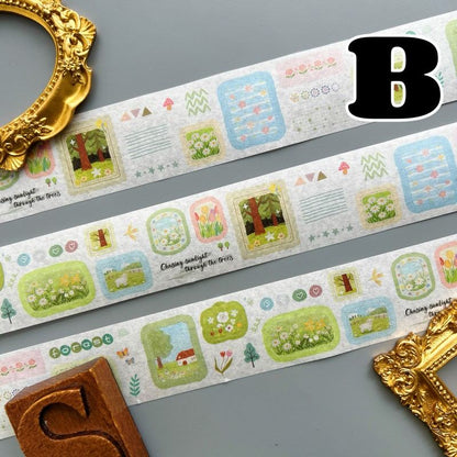 Flower Island Melodies Washi Tape Roll
