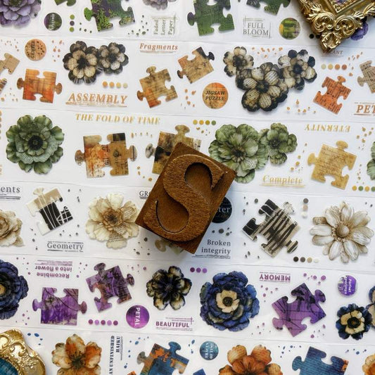 Bloom Shards PET Tape Roll