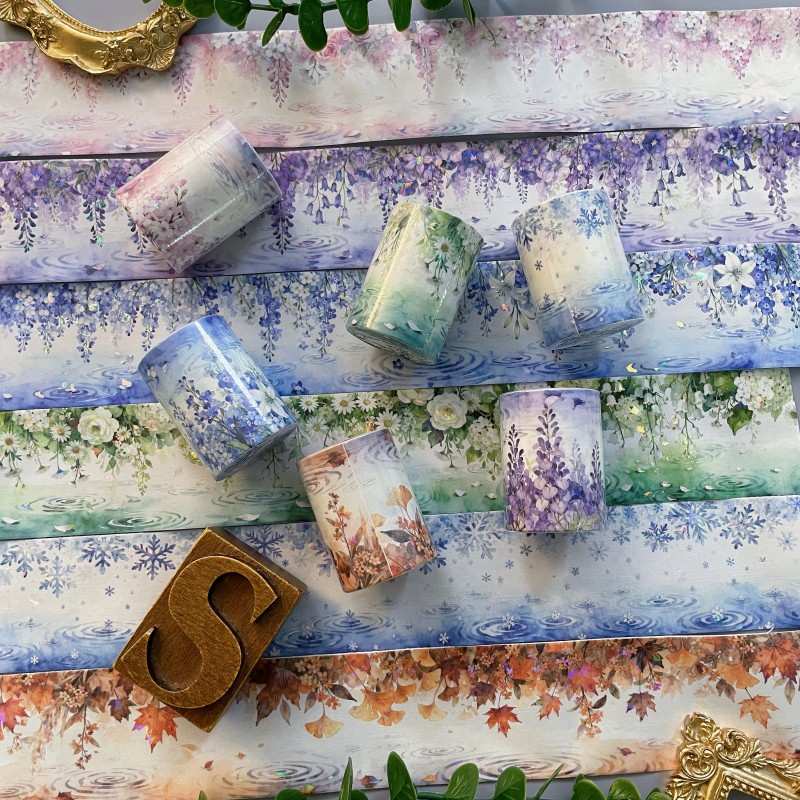 Petal Reverie Washi Tape Roll