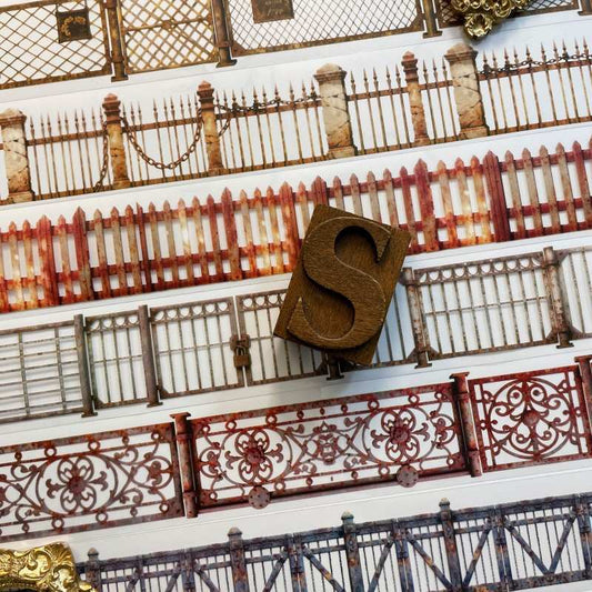 Rust Fence PET Tape Roll