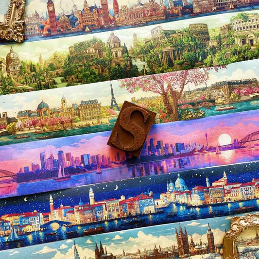 European Traveler Washi Tape Roll