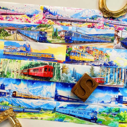 Travel Motion Washi Tape Roll