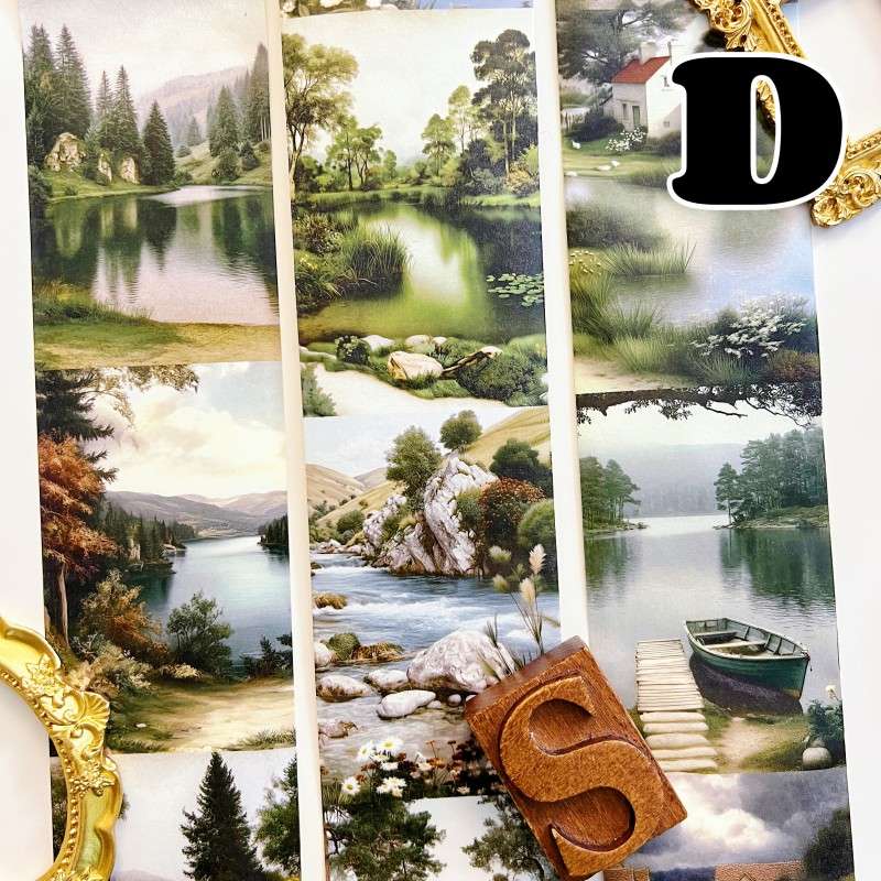 Afternoon Countryside Washi Tape Roll