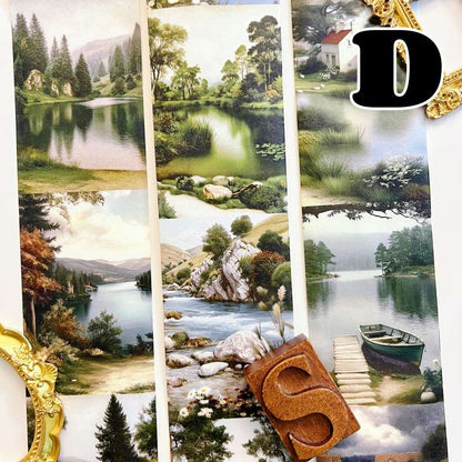 Afternoon Countryside Washi Tape Roll