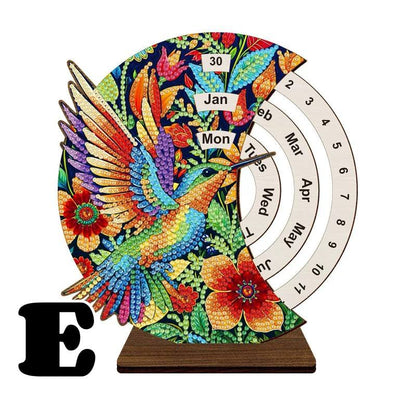 DIY Diamond Art Tabletop Perpetual Calendar Kit