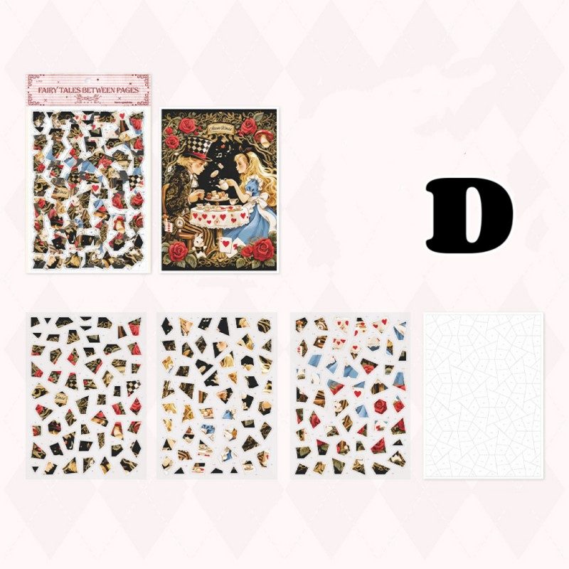 Fairy Tale Paint-by-Number Sticker Kit
