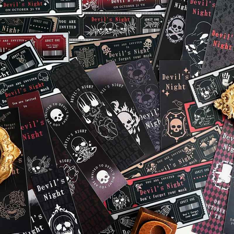 Ghost Cranium Note Paper 30PCS