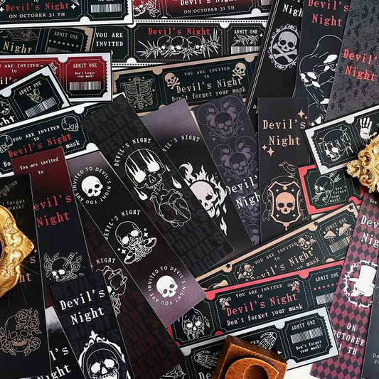 Ghost Cranium Note Paper 30PCS