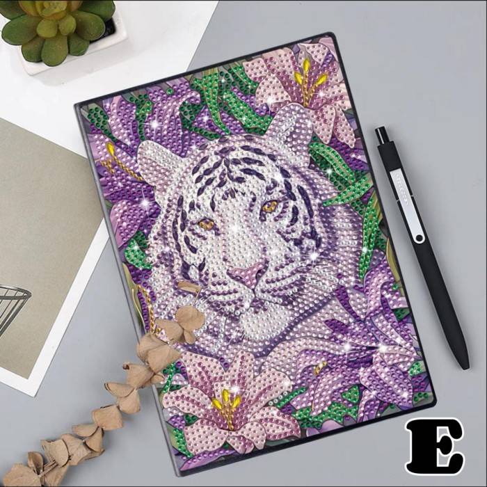 Animal Diamond Painting Dots Notebook Kit