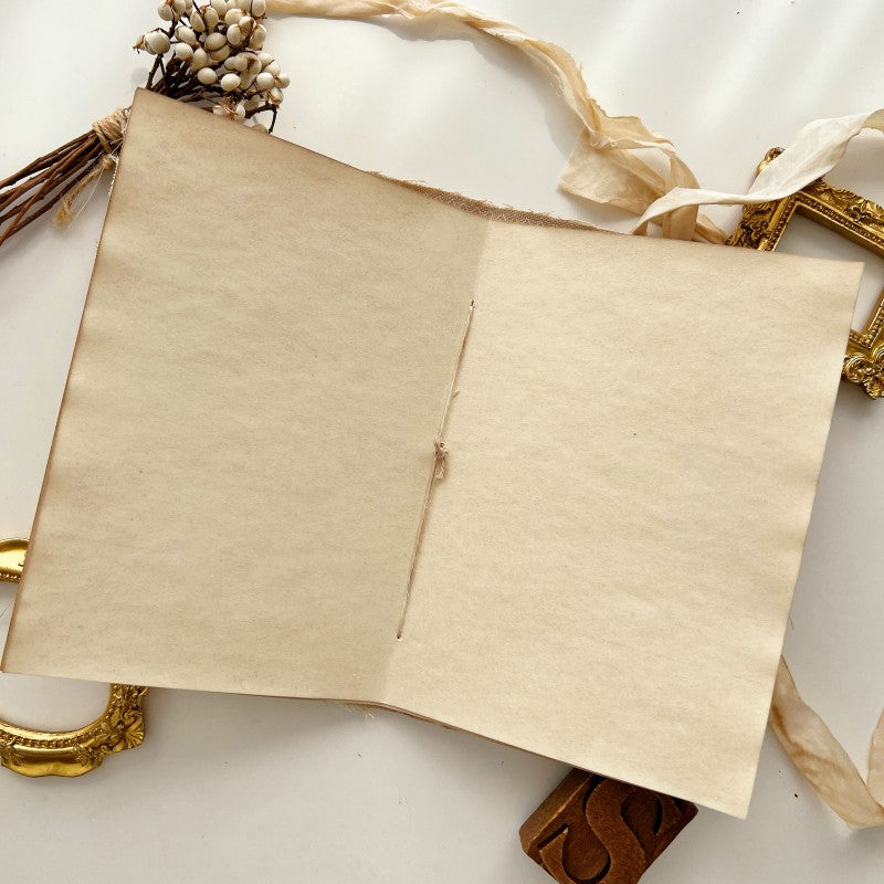 Handmade Coffee-Dyed Fabric Junk Journal
