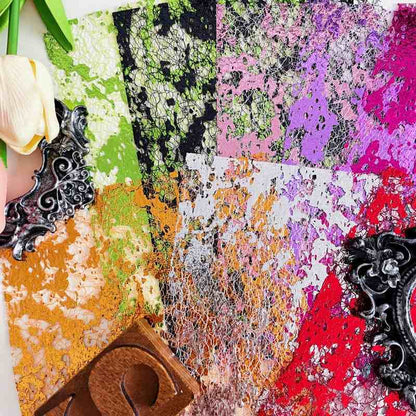 Sparkle Marbling Meshes 10Sheets