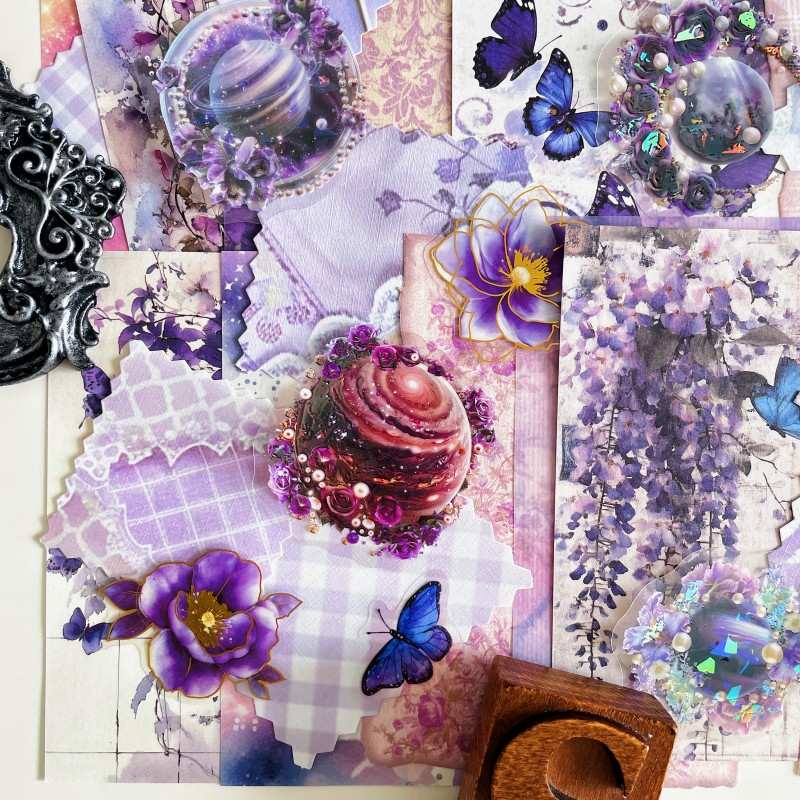 Amethyst Ephemera Mystery Kit
