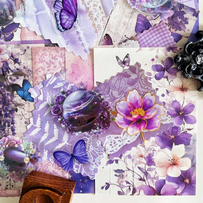 Amethyst Ephemera Mystery Kit
