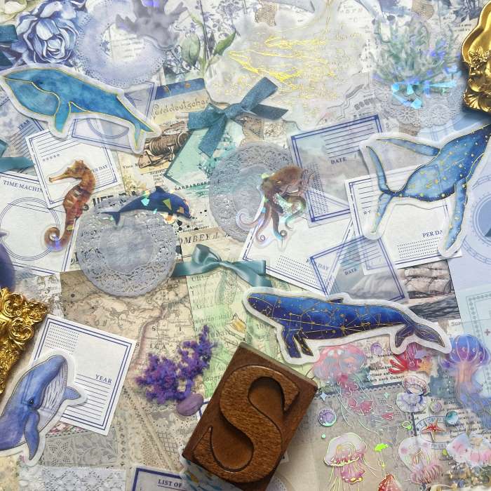 Aquatic Wonder Ephemera Mystery Kit