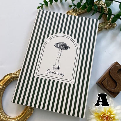 Floral Stripes Journal Notebook | Yier