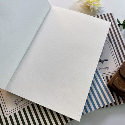 Floral Stripes Journal Notebook | Yier