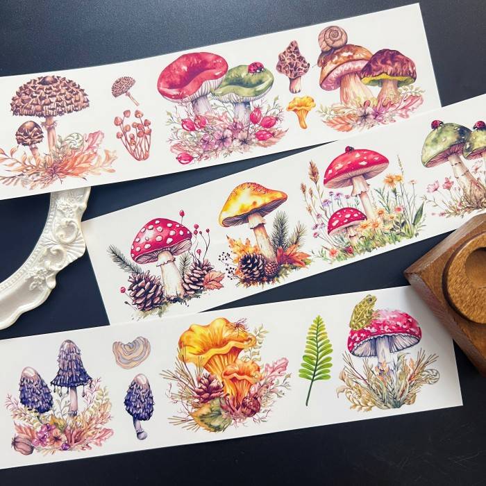 Forest Fungus Sticker 5Sheets | ML