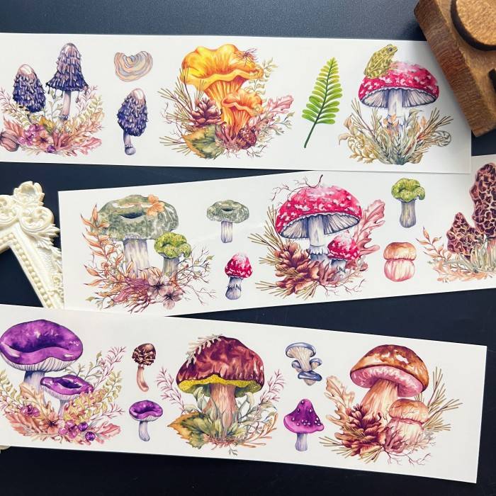 Forest Fungus Sticker 5Sheets | ML